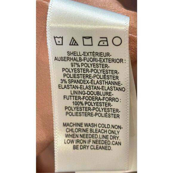 DRESS THE POPULATION High-Slit Evening Gown in Tranquil Blue NWT Size XL - Picture 7 of 7